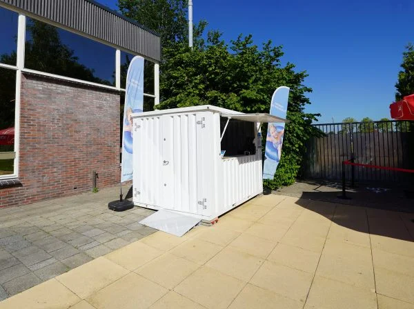Container Bar Smontabile XL 3×2 metri Bianco RAL 9016 - image 5