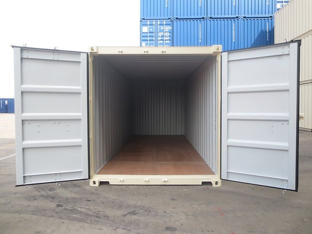 Container secco standard 20' Bianco crema - image 2