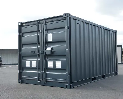 Container 15 piedi con impianto elettrico, griglie di ventilazione e serratura a chiave - image 2