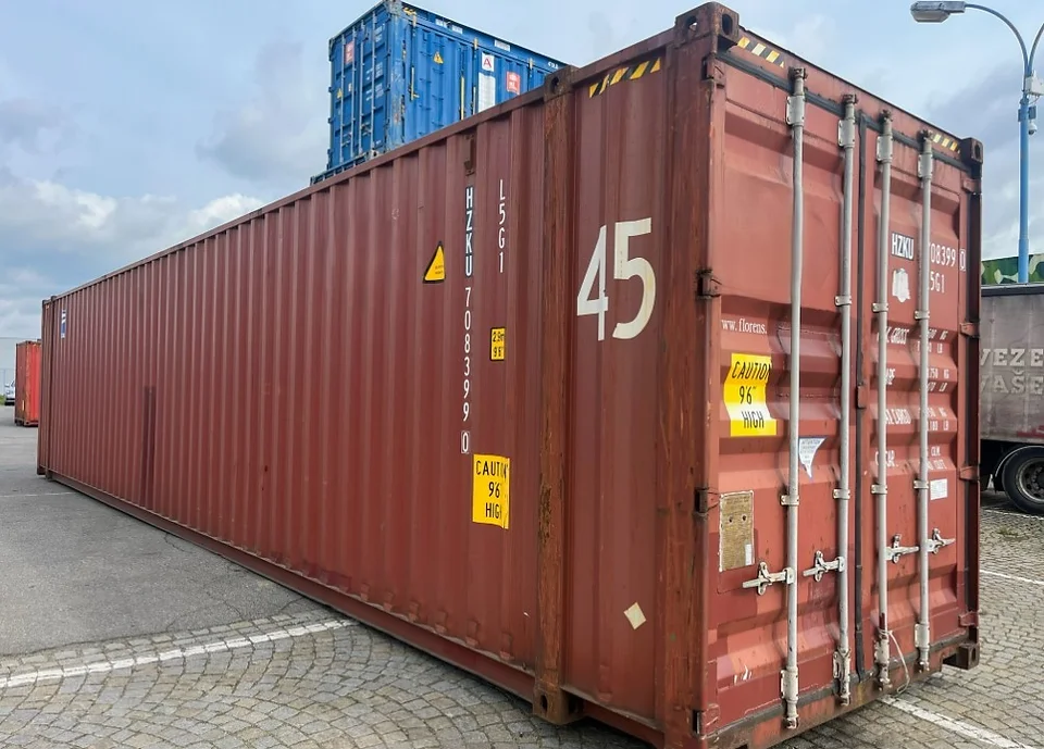 Container High Cube "Cargo Worthy" (CW) usato da 45 piedi