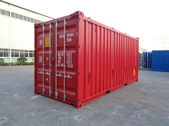 Container High Cube Hard Open Top (pavimento in acciaio) da 20 piedi