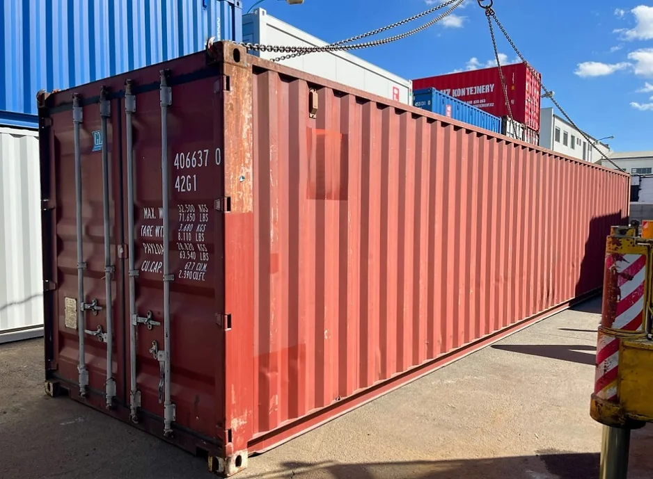 Gebrauchter 40-Fuß-Seecontainer