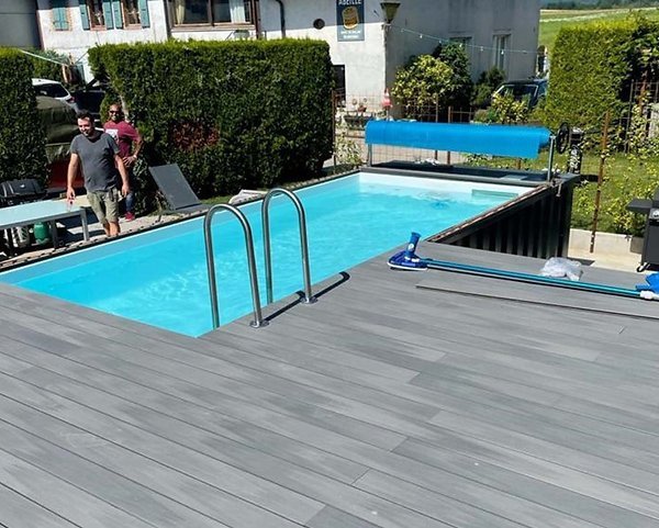 Container pool 6.2 x 2.5 m with heat pump, Premium Pack - image 5