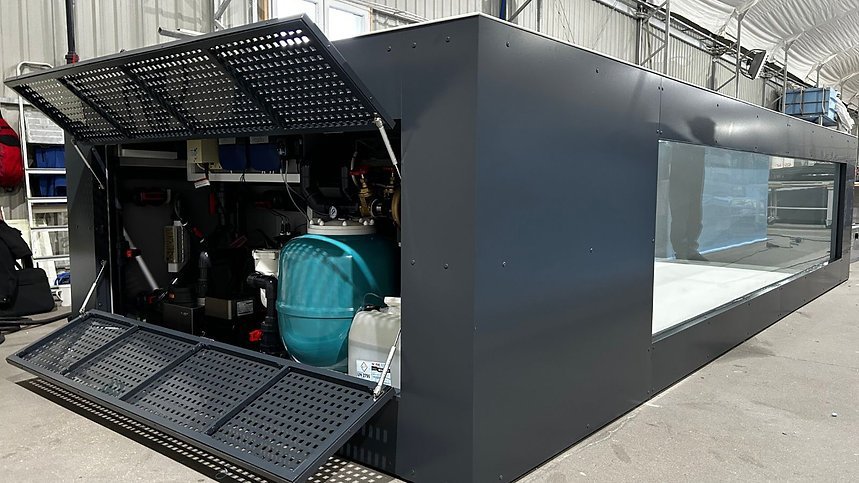 Polypropylen-Pool 6,5 x 2,5 m mit 4 m Fenster - image 3