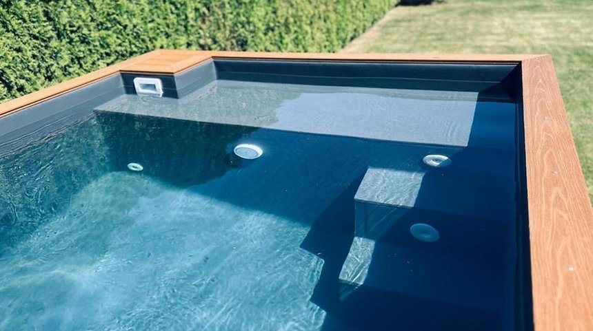Piscina spa container 3,0 x 2,5 m con jacuzzi, Pacchetto Comfort - image 4
